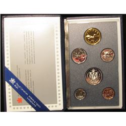 1989 Royal Canadian Mint Annual Specimen Set.