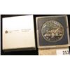 Image 1 : 1981 Royal Canadian Mint "Train" Silver Dollar, BU.