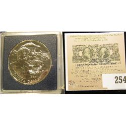 1995 Royal Canadian Mint Commemorative Silver Dollar, BU.