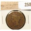 Image 1 : 1840 U.S. Large Cent, VF.