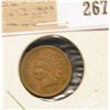 Image 1 : 1909 P Indian Head Cent, VF.