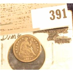 1841 U.S. Seated Liberty Half Dime.