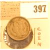 Image 1 : 1865 U.S. Three Cent Nickel.