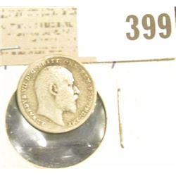 1902 Great Britain Silver Three Pence.