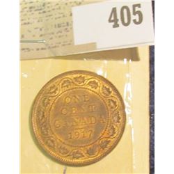 1917 Canada Large Penny, EF.