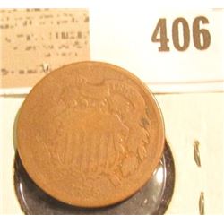 1865 U.S. Two Cent Piece.