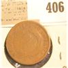 Image 2 : 1865 U.S. Two Cent Piece.