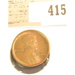 1909 P VDB Lincoln Cent, Red-Brown Uncirculated.