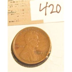 1909 S Lincoln Cent. Key date.