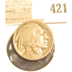 1926 S Buffalo Nickel, VG, scarce Semi-key date.