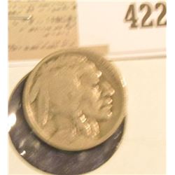 1924 D Buffalo Nickel, Good, scarce Semi-key date.