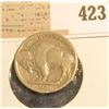 Image 2 : 1923 S Buffalo Nickel, Fine, scarce Semi-key date.