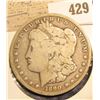 Image 5 : 1890 CC U.S. Silver Morgan Dollar.