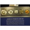 Image 1 : 1964 American Patriots Coin Set Cent to Silver Half-Dollar in a Snaptight case, all BU, and from the