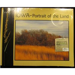 "Iowa-Portrait of the Land", issued by the Iowa Department of Natural Resources, 89 pgs. Like new in