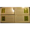 Image 2 : 2012, 2015, 2016, & 2017 P & D Sacagawea Golden Dollars Sets in special holders with mint, unused U.