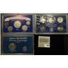 Image 1 : 2005 S State Quarters Proof Set, 5 coins (no box); "America's Most Beautiful Silver Coinage" Cased s
