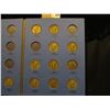 Image 3 : Partial Set of U.S. Standing Liberty Quarters in a blue Whitman Coin folder. 13 coins with dates and