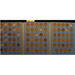 1909 P VDB-40 Partial Set of Lincoln Cents in a blue Whitman folder. Lots of Semi Keys in this group