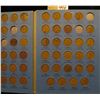 Image 4 : 1909 P VDB-40 Partial Set of Lincoln Cents in a blue Whitman folder. Lots of Semi Keys in this group