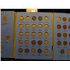 Image 3 : 1857-1909 Partial Set of Indian Head Cents in a blue Whitman folder. Includes three Flying Eagle Cen