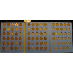 1941-68 Partial Set of Lincoln Cents in a Whitman folder. Includes one Canada Cent.