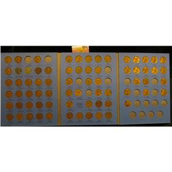 1941-72 Partial Set of Lincoln Cents in a Whitman folder.