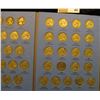 Image 4 : 1938-61 Complete Set of Jefferson Nickels in a blue Whitman folder.