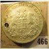 Image 2 : 1876J Hamburg Germany Silver Five Mark. Holed.