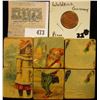 Image 1 : 1800 era Wooden Block Puzzle & 1776-1976 United States Bicentennial "Waldkirch Germany" Indian token