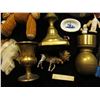 Image 2 : Ivory with Gold-filled head Pen, (no tip) in leather bound case; numerous miniatures and small toys;