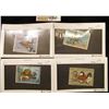 Image 1 : 1978, 79, 80, & 81 RW45-48 Federal Migratory Waterfowl Stamp, all signed.