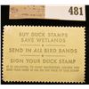 Image 2 : 1982 Federal Migratory Waterfowl Stamp, Artist signed. RW49.