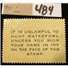 Image 2 : 1948 One Dollar Federal Migratory Waterfowl Stamp, signed. RW15.