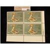 Image 1 : 1986 Plateblock of RW53 $7.50 Federal Migratory Waterfowl Stamps, all mint, unsigned. $30 face value