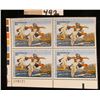 Image 1 : 1987 Plateblock of RW54 $10.00 Federal Migratory Waterfowl Stamps, all mint, unsigned. #178171 $40 f