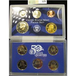 2006 S U.S. Proof Set, Original as issued. A nice attractive set with all coins exhibiting Cameo Fro