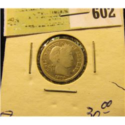 1894 P Barber Dime, Good+.