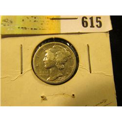 1921 P Mercury Dime. Key Date.