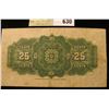 Image 2 : July 2nd, 1923 "Dominion of Canada" 25c Fractional Banknote.