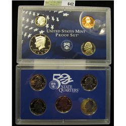 2000 S U.S. Proof Set, Original as issued. A nice attractive set with all coins exhibiting Cameo Fro