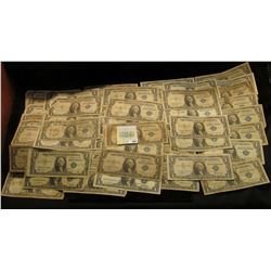 Series (5) 1935A, (4) 35E, (25) 1957, (7) 57A & (11) B (one of which is a Star Note) U.S. One Dollar