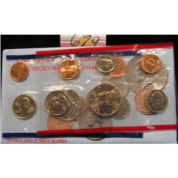 1994 U.S. Mint Set. Original as issued. U.S. Mint issue price was $8.00.