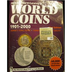 2014  Standard Catalog of World Coins 1901-2000  41st Edition. Hundreds of pages of valuable informa