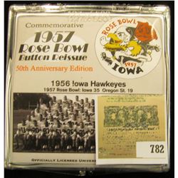 127 of 500 "Commemorative 1957 Rose Bowl Button Reissue 50th Anniversary Edition" in original plasti