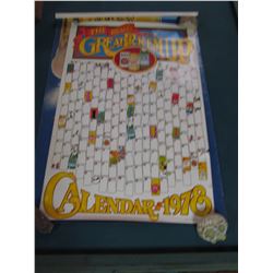 "Come Taste Olympia World…" large Beer Poster & "The Really Great Pick-Em-Up Miller Lite" large1978 