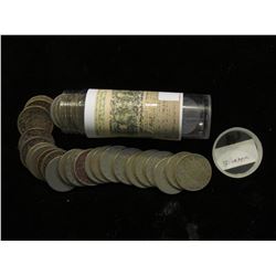 Roll of (40) Mixed Date Liberty Head "V" Nickels.