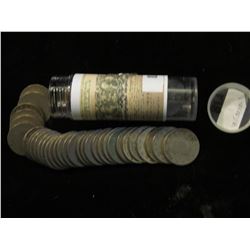 Roll of (40) Mixed Date Liberty Head "V" Nickels.