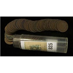 Roll of (50) Mixed Date and Grade Indian Head Cents.