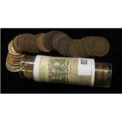 Roll of (50) Mixed Date and Grade Indian Head Cents.